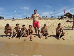 Grupo do GANHAR ASAS na praia