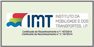 Logotipo do Instituto da Mobilidade e dos Transportes