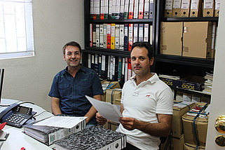 António Ribeiro (Presidente da Direção) e Artur Guedes (Vogal da Direção)