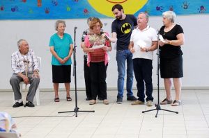 Clientes e técnicos da A2000 em festa de aniversário