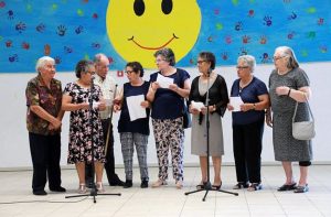 Clientes e técnicos da A2000 em festa de aniversário