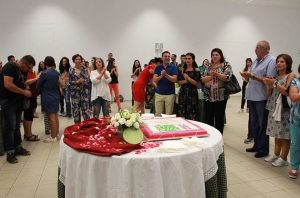 Clientes e técnicos da A2000 em festa de aniversário