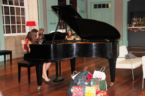 Clientes e técnicos da A2000 no Concerto Piano Solidário