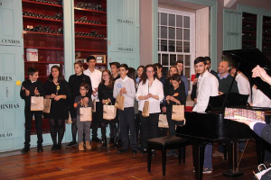 Clientes e técnicos da A2000 no Concerto Piano Solidário