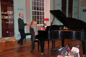 Clientes e técnicos da A2000 no Concerto Piano Solidário