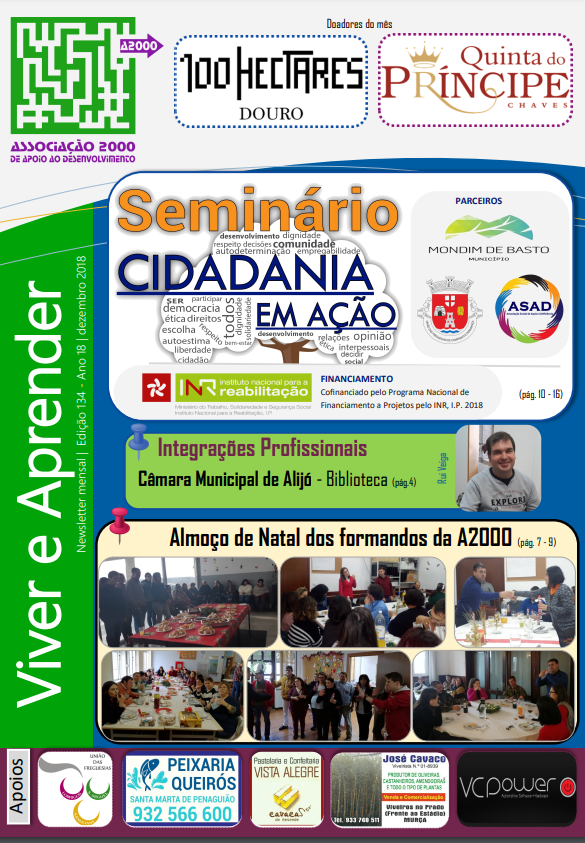 Capa Newsletter Dezembro 2018