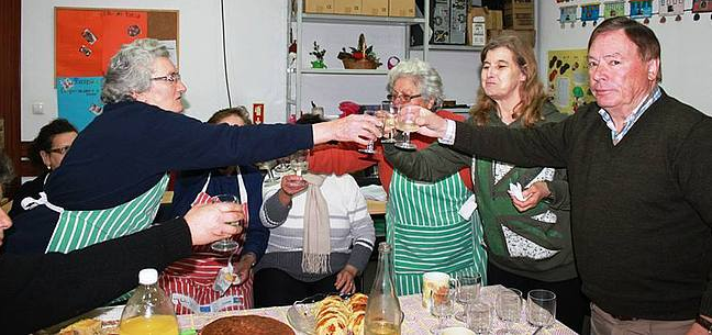 Espaços de Convívio de São Miguel, São João de Lobrigos e Sanhoane - Lanche convívio entre clientes