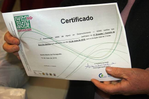 II Encontro Convívio de Boccia Sénior - Certificado de participação