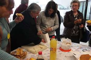 II Encontro Convívio de Boccia Sénior - Lanche convívio