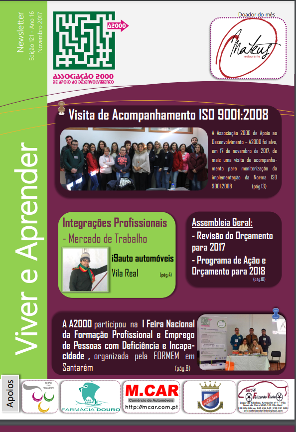 Capa Newsletter Novembro 2017