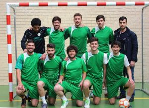 Torneio de Futsal Solidário - Foto de grupo de uma das equipas participantes