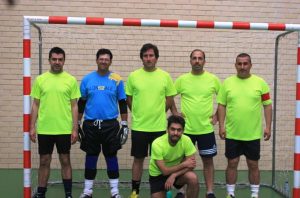 Torneio de Futsal Solidário - Foto de grupo de uma das equipas participantes