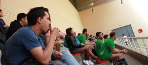 Torneio de Futsal Solidário - Espectadores presentes no pavilhão