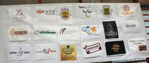 Torneio de Futsal Solidário - Folheto promocional dos patrocinadores do torneio