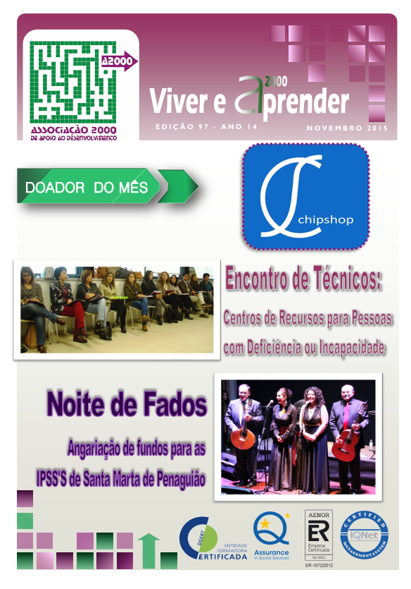 Capa Newsletter Novembro 2015