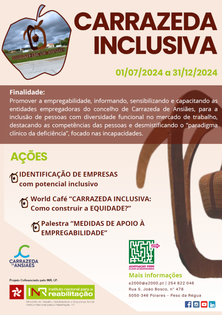 CARRAZEDA INCLUSIVA - CARTAZ